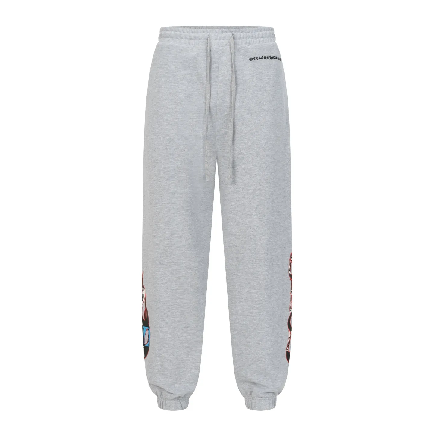 P270 #W5006 Cross-border model. Those who pursue quality, please do not place an order. -Chrome Hearts/Chrome Hearts Flame🔥Sanskrit letter printed trousers, casual pants and sweatpants -High weight, high density and high quality. The wool is soft, delicate and skin-friendly. It feels soft and silky. It has excellent warmth and skin-friendly properties.